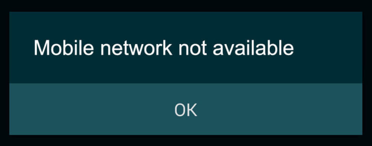 bluestacks mobile network not available
