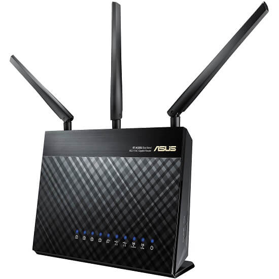 Asus Wireless Rt-Ac68u Dual Band Ac1900 Gigabit